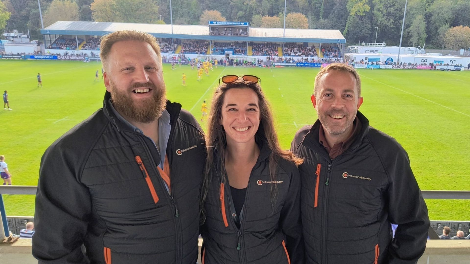 Professional Security Wins Ospreys Rugby Contract and Backs TACKLE