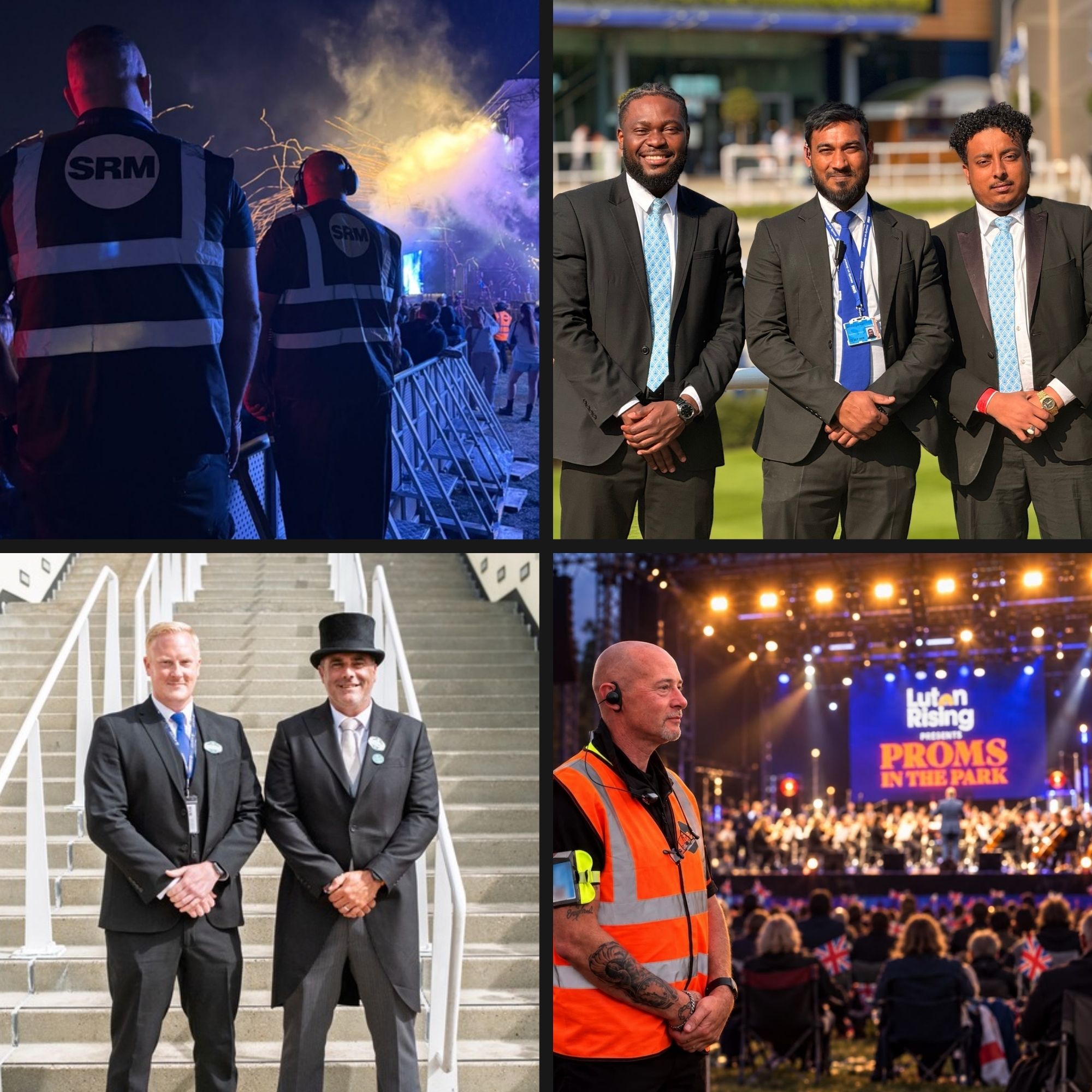 SRM Security team collage